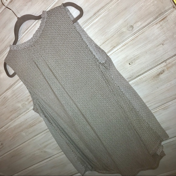 LOFT patterned shell with tie - Picture 3 of 4